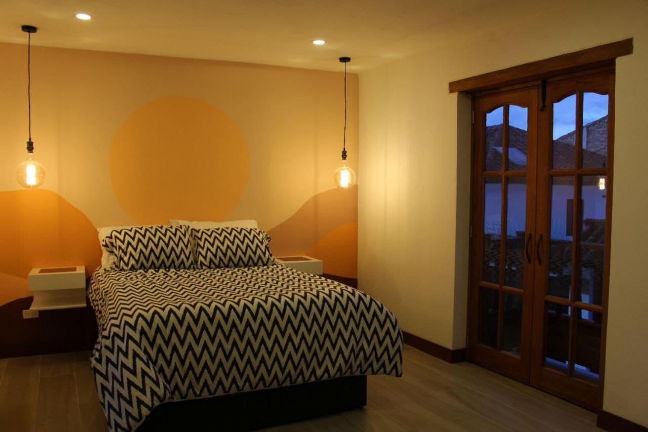 Off Hostel Villa de Leyva Bagian luar foto