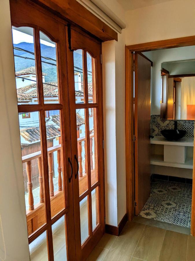 Off Hostel Villa de Leyva Bagian luar foto