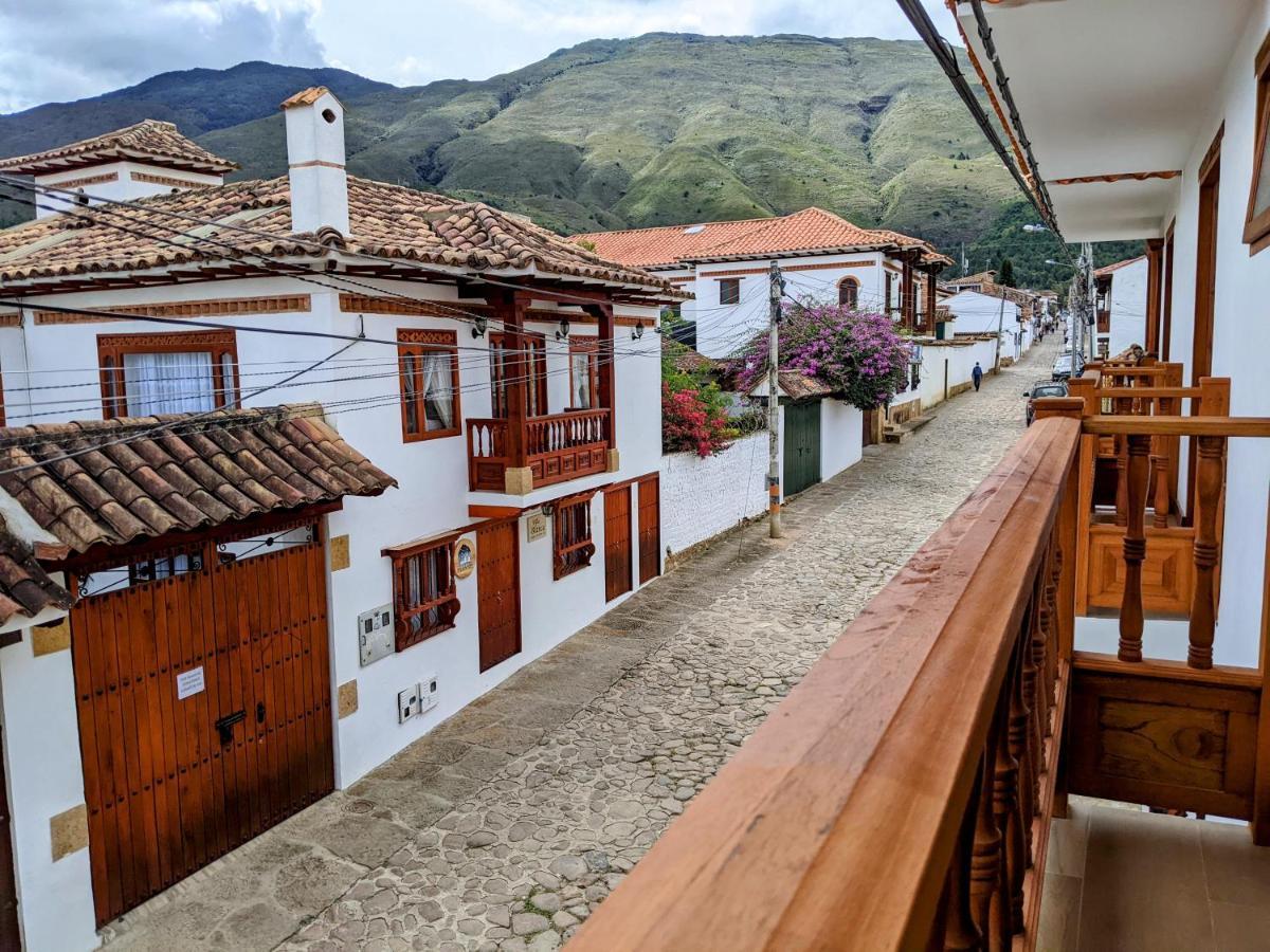 Off Hostel Villa de Leyva Bagian luar foto